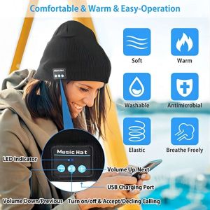 Buy cheap Viview Bluetooth Beanie Hat,Enjoy music& hands-free phone talking,Stocking Stuffers Gifts for Marathon Sports,Camping from wholesalers