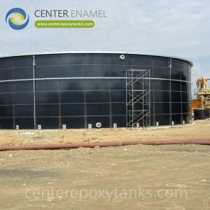Buy cheap Epoxy Coated Steel Tank for Sludge Digestion- A strong, gas-tight vessel ideal for anaerobic digestion processes. from wholesalers