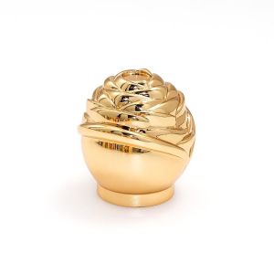 Buy cheap Custom Perfume Cap Gold-Encrusted  Luxury Cosmetic Packaging Environmental Friendly from wholesalers