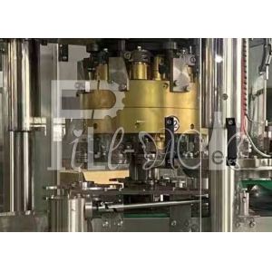 Compact Liquid Packing 10000CPH 6 Heads Automatic Tin Can Seamer
