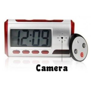 Buy cheap mini Desk Clock Camera with Motion Detection Alarm Clock DVR camera from wholesalers