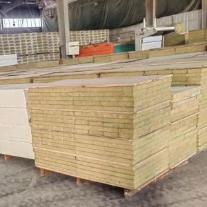 Buy cheap Yellowish Brown Rock Wool Panels Fire Resistant 30mm-150mm Thickness from wholesalers
