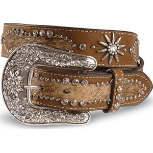 Buy cheap new western spur conchos cowhide belts for jeans from wholesalers