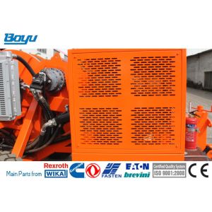 Buy cheap 56kw 73hp Hydraulic Tensioner Overhead Line Stringing Equipment from wholesalers