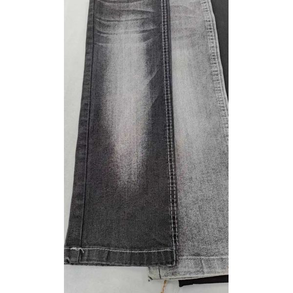 11.8oz Black/Black right twill with full width 180cm construction 8+8*12/70 Denim fabric JSD3048A for jeans