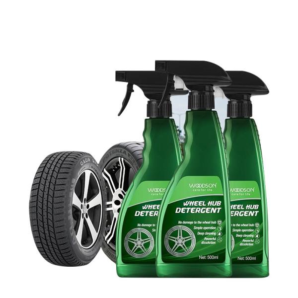 Quality 500ml Car Hub Stain Remover Spray Cleaner Wheel Hub Detergent for sale