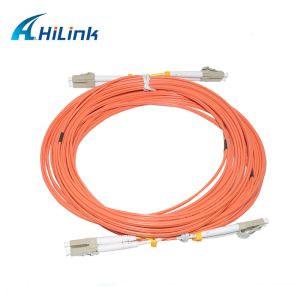 Buy cheap Multimode Fiber Optic Patch Cord OM2 LC/UPC-LC/UPC Duplex LSZH 5M 3.0mm from wholesalers