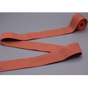 25mm Recycled Jacquard Elastic With Single Side For Garment