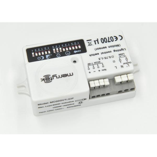 Buy cheap 1 - 10v Dimming Wireless Motion Sensor For Lighting 12m Mounting Height from wholesalers