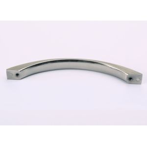 Brushed Nickel Furniture Hardware Pulls And Handles Simple Bridge Design