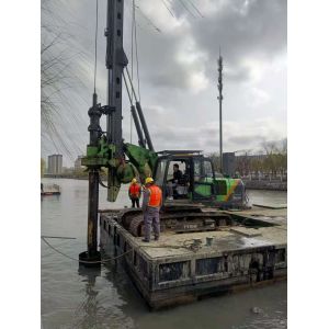 90kN Hydraulic Piling Rig Machine 28m Drilling Depth 75m/Min