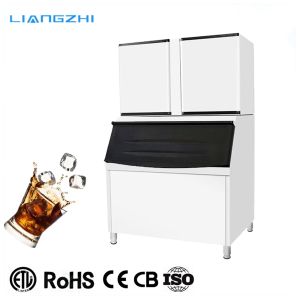 High Productivity 900kg Daily LZ-2000 Automatic Cube Ice Machine Maker for