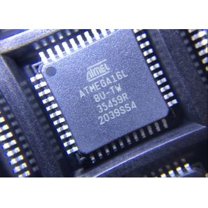 Buy cheap 8 Bit 10mm Length 8MHz Microcontrollers MCU JTAG Microchip Atmel ATMEGA16L-8AU from wholesalers