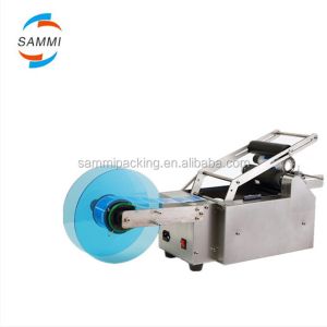 Buy cheap Manual Adhesive Round Bottle Stick Labeling Machine, Label Applicator from wholesalers