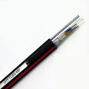 G652D FRP CSM 48core GYFTC8S/A Figure 8 Fiber Optic Cable
