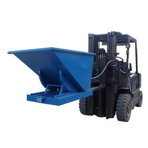 Buy cheap 4ft Wide Self Dumping Hopper Forklift Bin Waste Management Skips from wholesalers