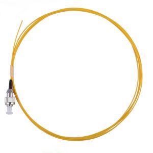 APC UPC LSZH PVC Fiber Optic Pigtail FC Singlemode 0.9mm Simplex