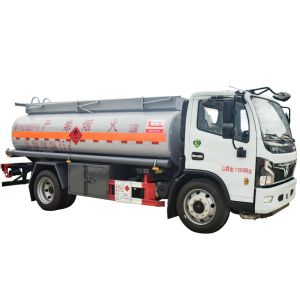 Buy cheap DFAC Diesel Fuel Oil Tanker Truck 8000 Liters 4L - 6L Engine Capacity With 4X2 Drive Wheel from wholesalers