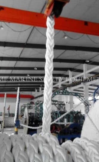 Quality 8 strand 110meter nylon mooring ropes for sale