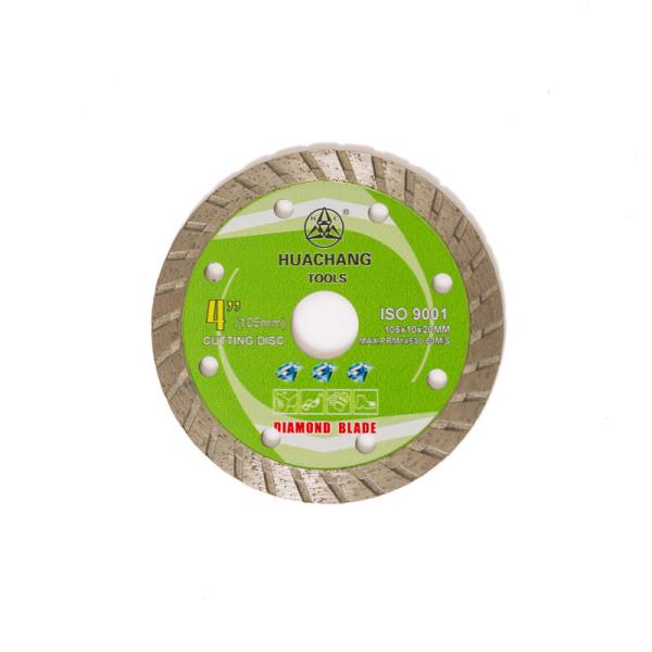 Buy cheap 105mm 4" Turbo Diamond Blade For 20mm Thick Porcelain 20mm Bore from wholesalers