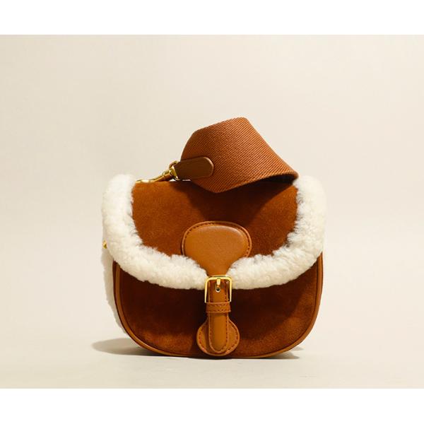 Quality Polyester Lining Female Crossbody Bag With Wide Shoulder Strap for sale