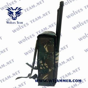 Backpack 5G Wireless Signal Jammer Anti Explosion Featuring Housing Metal