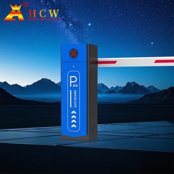 Quality HCW Community Electric Straight Rod Barrier Gate Remote Control For Parking for sale