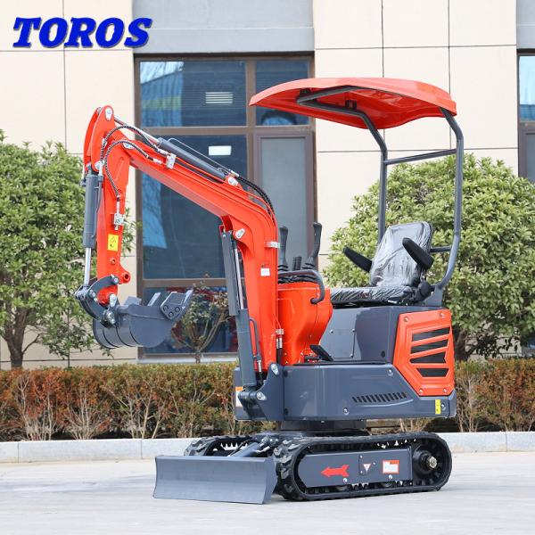 Buy cheap EPA Certification 1.8 Ton Mini Excavator Machine Small Bagger In Tight Spaces from wholesalers