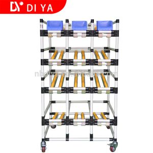 Simple Operation Roller Track System , DY79 Heavy Duty Roller Track System