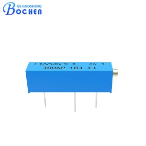 Buy cheap 3006 Multi Turn Rectangular Cermet Trimmer Precision Potentiometer 10ohm~10mohm from wholesalers