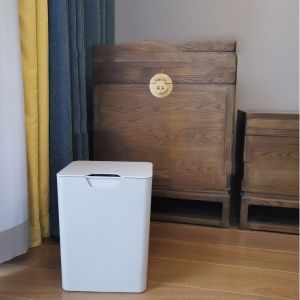 Buy cheap 13 Gallon Trash Can Sensor Kitchen Food Plastic Recycle Intelligent Bath Smart Waste Bins from wholesalers