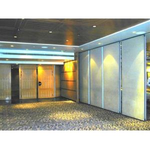 Soundproof Flexible Folding Partition Walls / Conference Hall Partition