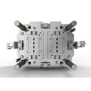 Transparent Housing (1*8) / Cold runner / Three-plates mold No.24307 & 24308