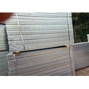 Buy cheap Ss304 Hot Dipped Platform Serrated Galvanized Steel Grating from wholesalers
