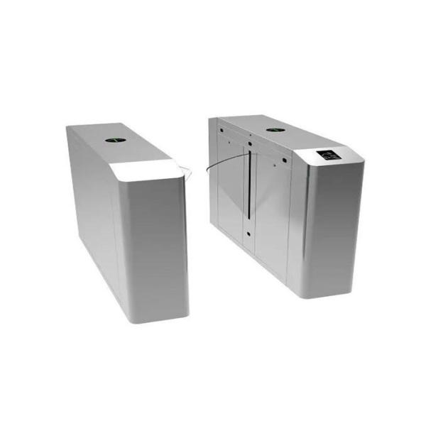 Quality Electrical Retractable Flap Barrier Gate , Supermarket / Subway Turnstile for sale