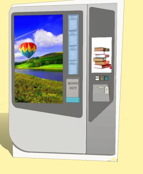 Buy cheap 300 Books Newspaper Vending Machine Smart Vending Solutions IP54 Waterproof from wholesalers