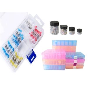 Cable Connecting Solder Seal Wire Connectors Spade Terminal Type Various Color