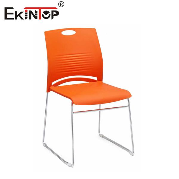 Quality Plastic Material Training Chair With Metal Frame In Modern Style for sale