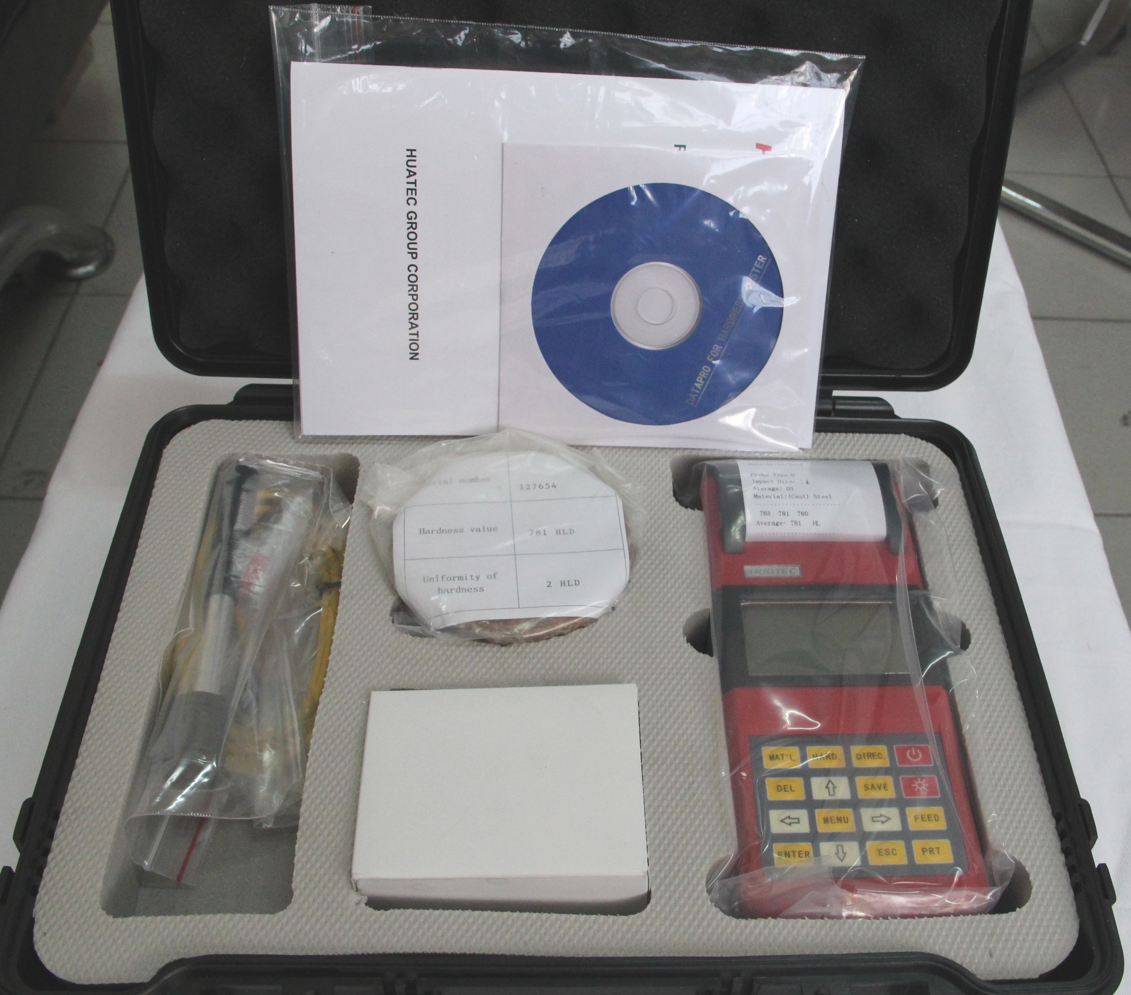 Buy cheap High Precision Hardness Testing Machine RHL160 With 3 Inch LCD Or LED Display from wholesalers