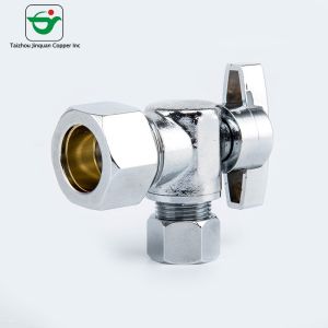 Buy cheap POM Stem CUPC NSF 5/8''X5/8'' Compression Angle Stop Valve from wholesalers