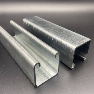 Buy cheap Carbon Steel Plain Unistrut Channel with Teeth from wholesalers
