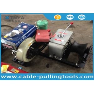 Buy cheap Safe And Reliable Cable Winch Puller For Tower Erection , 3T Diesel Power Winch from wholesalers