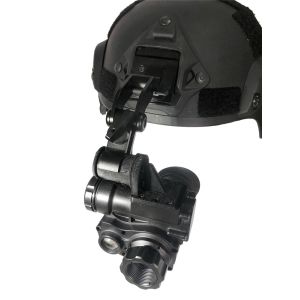 1x24mm Infrared Night Vision Telescope , Night Vision Monocular With Helmet