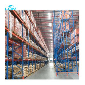 Industrial Pallet Warehouse Storage Racks Stainless Steel 2200kgs/Level Loading