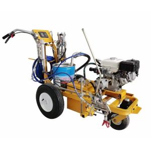 Buy cheap Cold Paint Single Gun Pavement Striping Machine Airless Spraying Road Marking Equipment from wholesalers