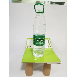 Buy cheap Single Side Coating Thick Cardboard Sheets Made from Recycled Pulp Style from wholesalers