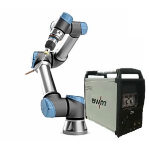 Buy cheap UR Collaborative Universal Robots UR5 Cobot Robot With TBI Welding Torch And EWM Welder from wholesalers