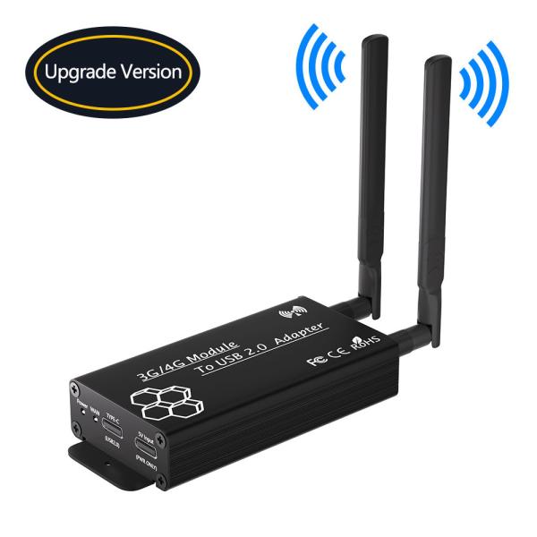 Buy cheap NGFF M.2 Key-B to USB Type-C Wireless Module Adapter Card SIM Slot 2 Antennas + Protection Case for 3G 4G LTE WWAN GSM Modem from wholesalers