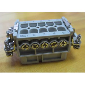 Automatic Industrial IP67 Rectangle Female Connector Injection Molding Services