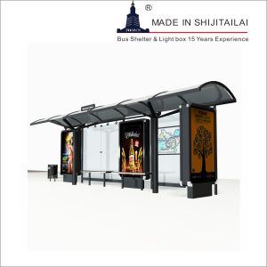 Buy cheap IP65 40W Rectangle wifi 100Km/H Bus Stop Shelter from wholesalers